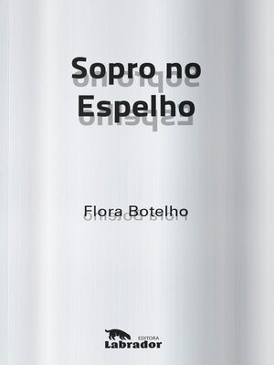 cover image of Sopro no espelho